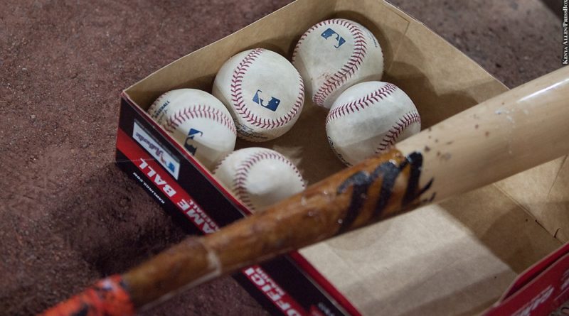 baseballs and bat