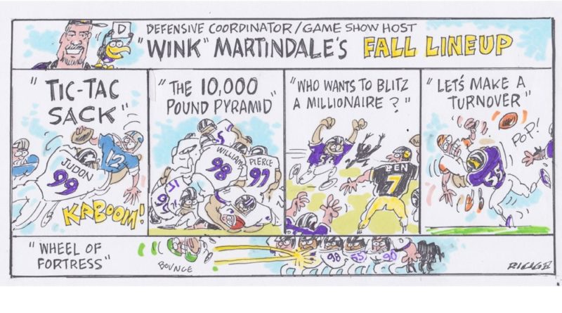 Ricig: Wink Martindale's fall lineup