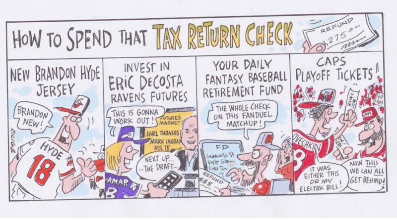 Ricig: How To Spend That Tax Return Check