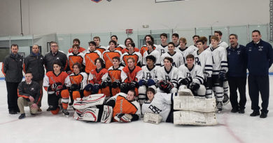 Fallston and Bel Air hockey teams