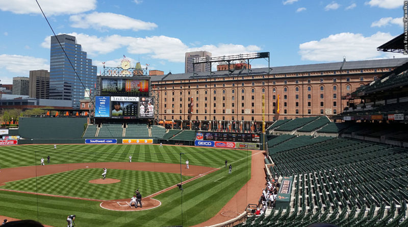 Orioles 2015 game with no fans