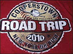Jim Henneman Cooperstown road trip