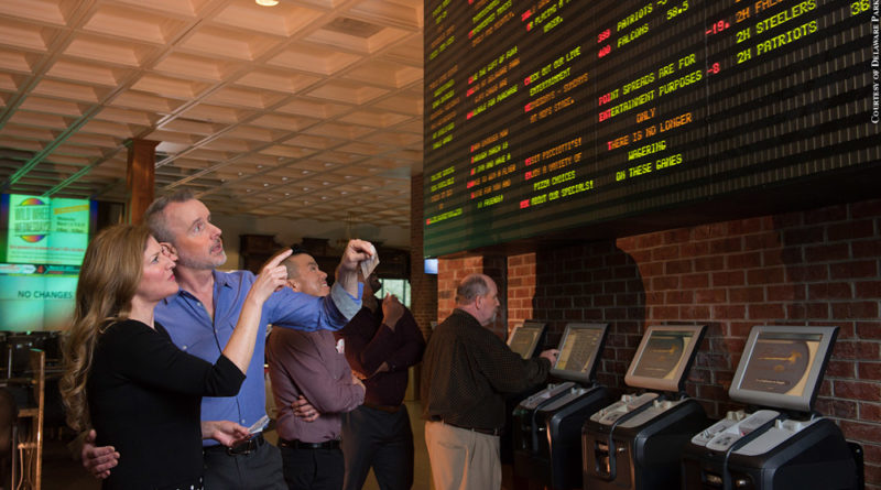 The sports book at Delaware Park