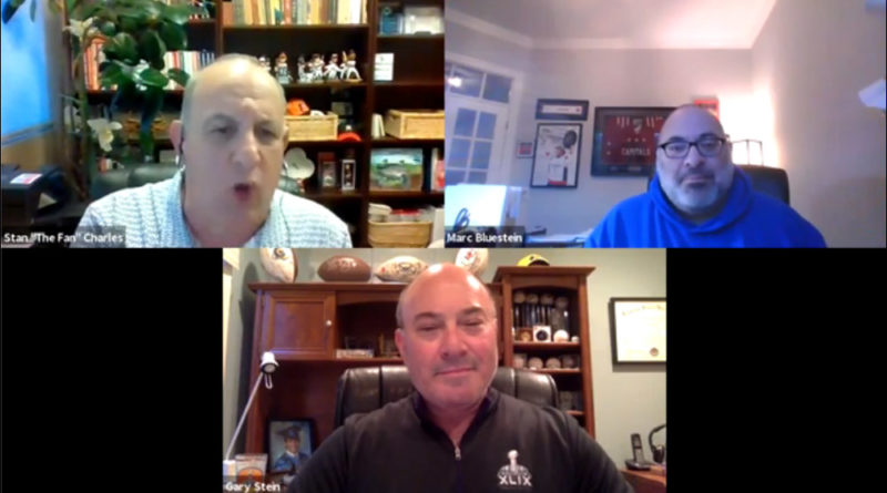 Marc Bluestein on Zoom with Stan Charles, Gary Stein