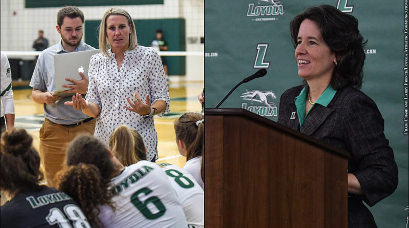 Loyola: Alija Pittenger, Donna Woodruff