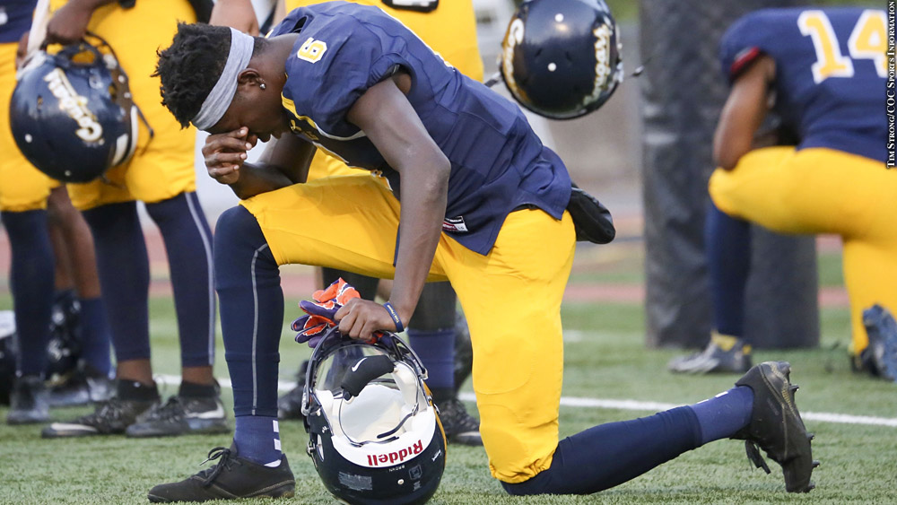 Marquise Brown at College of the Canyons