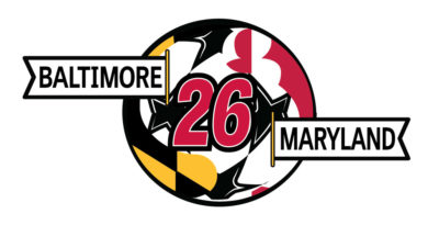 Baltimore Maryland 2026 World Cup logo