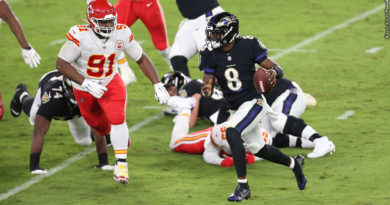 Lamar Jackson vs. Chiefs