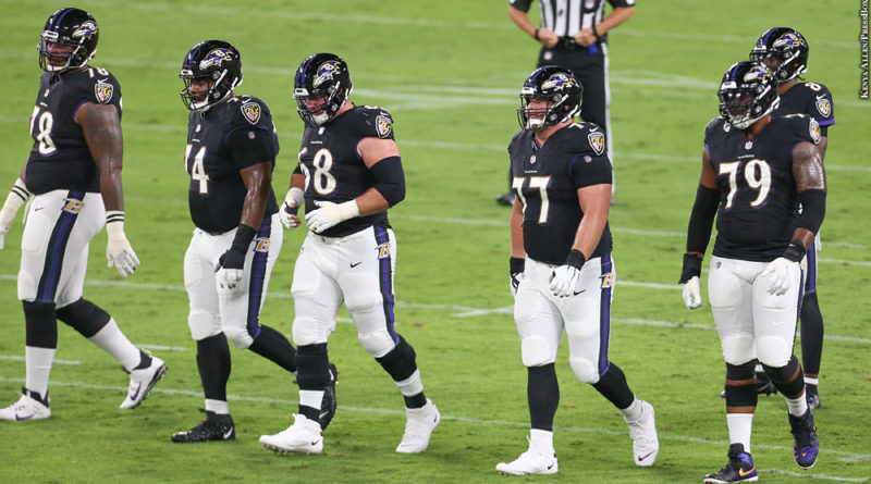 Ravens offensive line