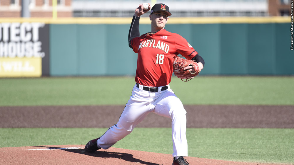 Burke is a baller”: Sean Burke's gritty mound presence boosts Maryland  baseball - The Diamondback
