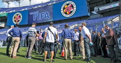 FIFA's site visit to Baltimore in September