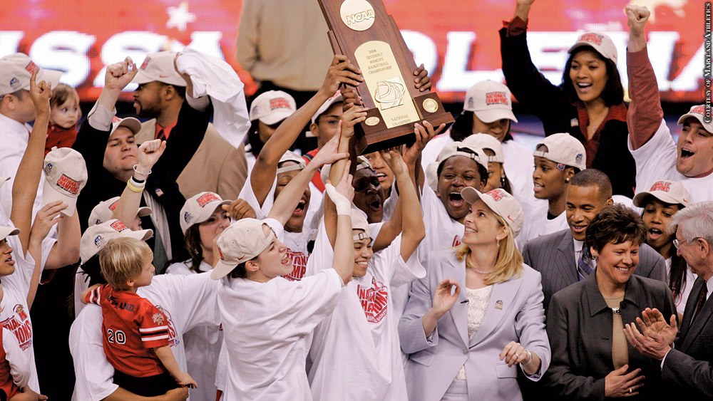 Terps celebrate 2006 national championship