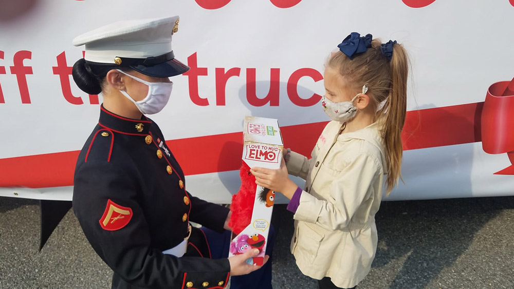 Chick-fil-A Toys for Tots Stuff the Truck 2020
