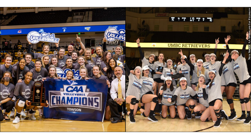 Towson Volleyball, UMBC Volleyball