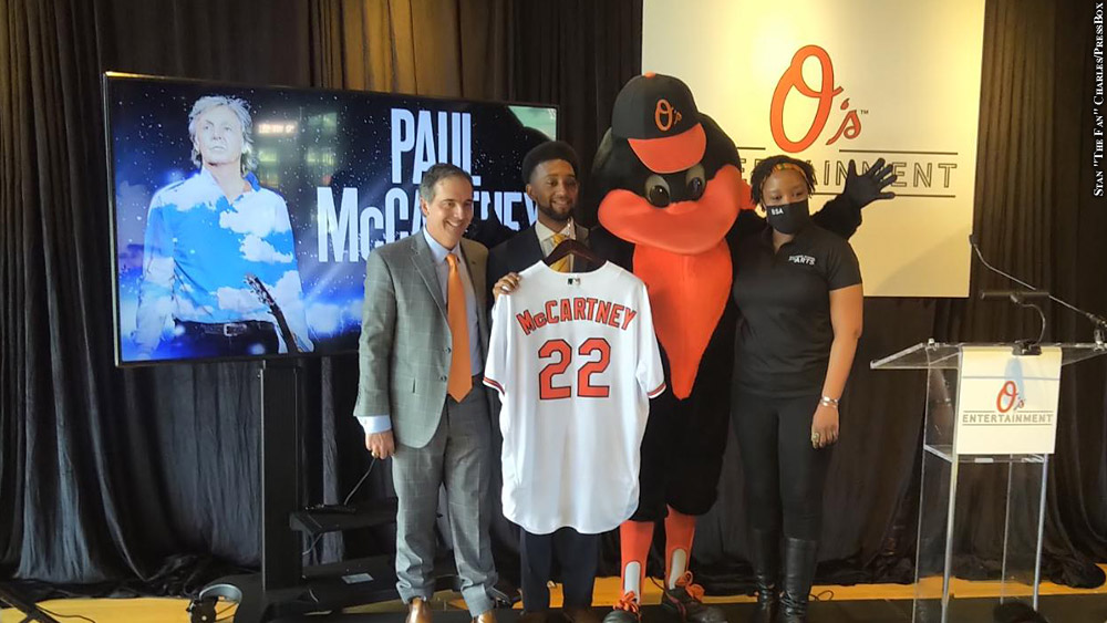 Orioles Paul McCartney announcement