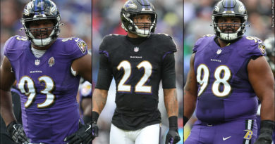 Calais Campbell, Jimmy Smith, Brandon Williams