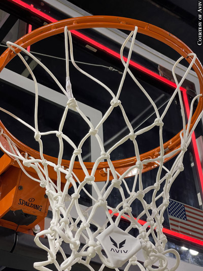 Aviv Basketball Net at the CIAA Tournament 