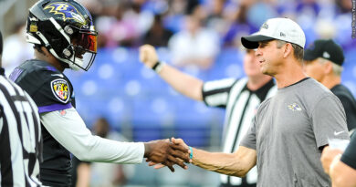 Lamar Jackson, John Harbaugh