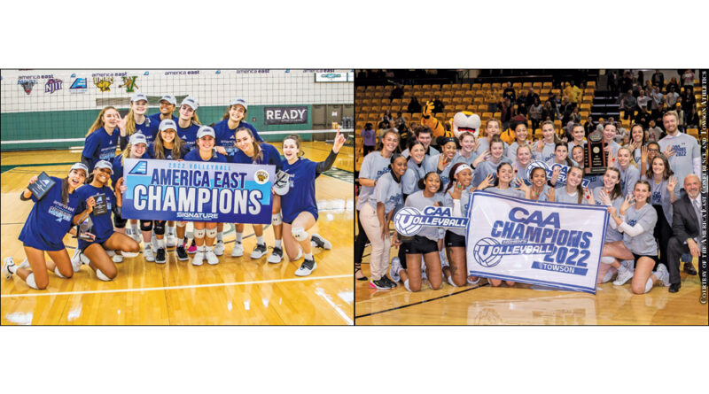 UMBC volleyball wins America East title and Towson volleyball wins CAA tournament