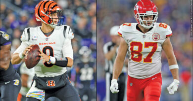 Joe Burrow, Travis Kelce