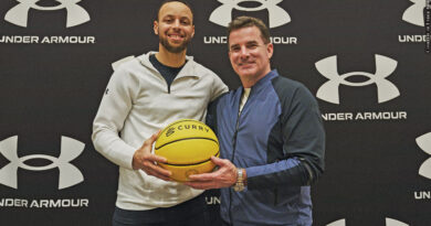 Stephen Curry and Kevin Plank