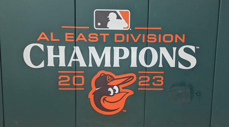 Orioles AL East champs