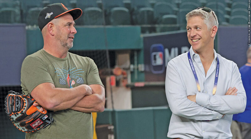 Brandon Hyde and Mike Elias