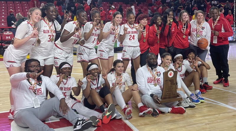 Glen Burnie girls' basketball