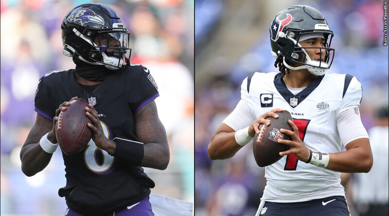 Lamar Jackson, C.J. Stroud