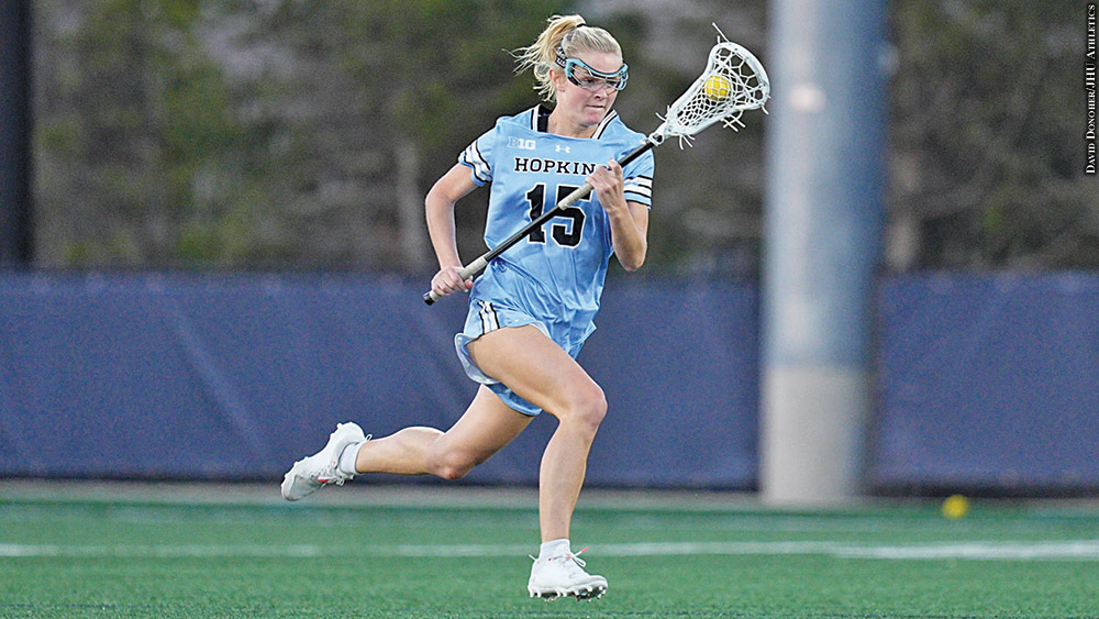 Q&A With Johns Hopkins Women's Lacrosse's Marielle McAteer PressBox