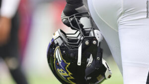 Ravens helmet