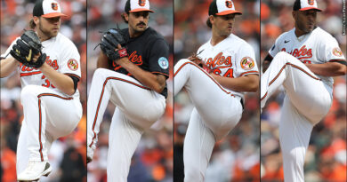 Corbin Burnes, Zach Eflin, Dean Kremer, Albert Suarez