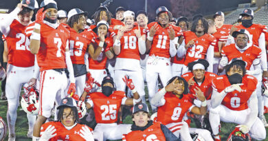 Archbishop Spalding football celebrates 2023 MIAA A championship