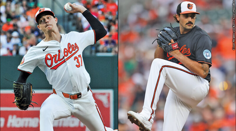 Cade Povich and Zach Eflin