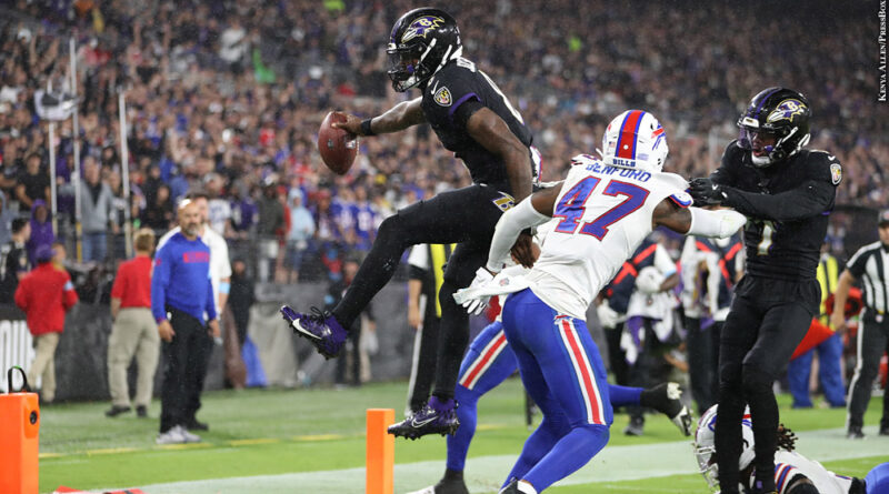 Lamar Jackson vs. Bills