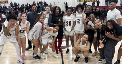 Hammond girls' basketball celebrates Class 2A regional championship