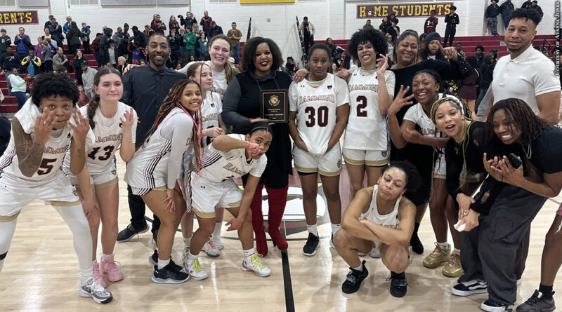 Hammond girls' basketball celebrates Class 2A regional championship