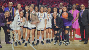 Pikesville girls' basketball celebrates Class 1A state title