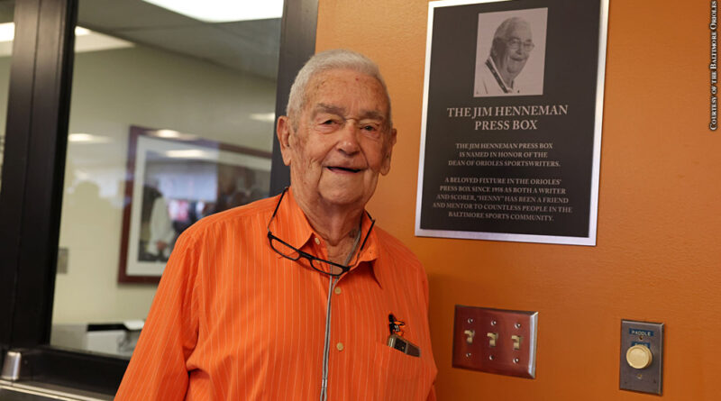 Jim Henneman Press Box