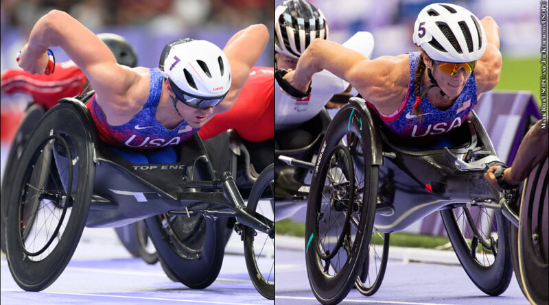 Daniel Romanchuk and Tatyana McFadden
