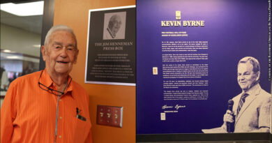 Jim Henneman Press Box, Kevin Byrne Press Box