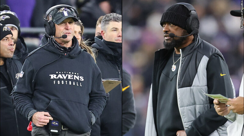 John Harbaugh, Mike Tomlin