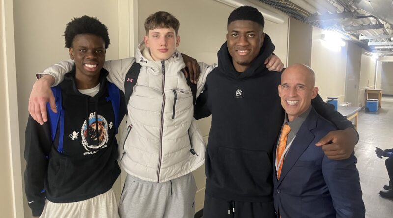 L-R Harmony Okojie, Ralph Rudasans, Junior Mancho and Tony Martin