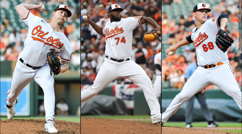 Kyle Bradish, Felix Bautista, Tyler Wells