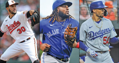 Grayson Rodriguez, Vladimir Guerrero Jr., Mookie Betts