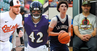 Ryan O'Hearn, Patrick Ricard, Darius Adams, Rob Pannell