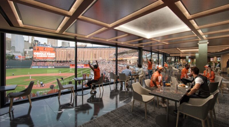 Rendering: Camden Yards premium club