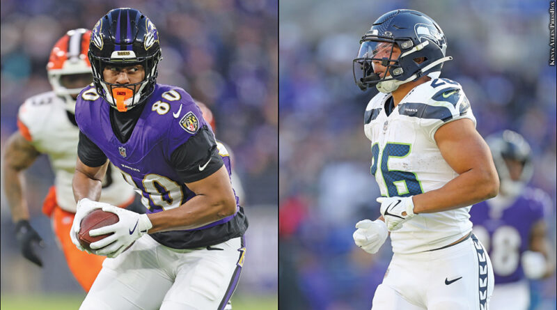 Isaiah Likely, Zach Charbonnet