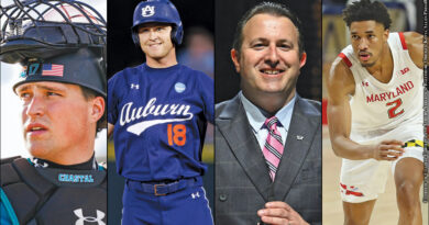 Caden Bodine, Ike Irish, Mark Fine, Aaron Wiggins