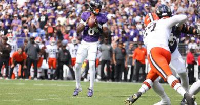 Lamar Jackson vs. Browns